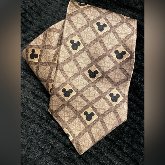 Disney Other - 100% silk Mickey Mouse tie 😃♥️ light and soft 🥰